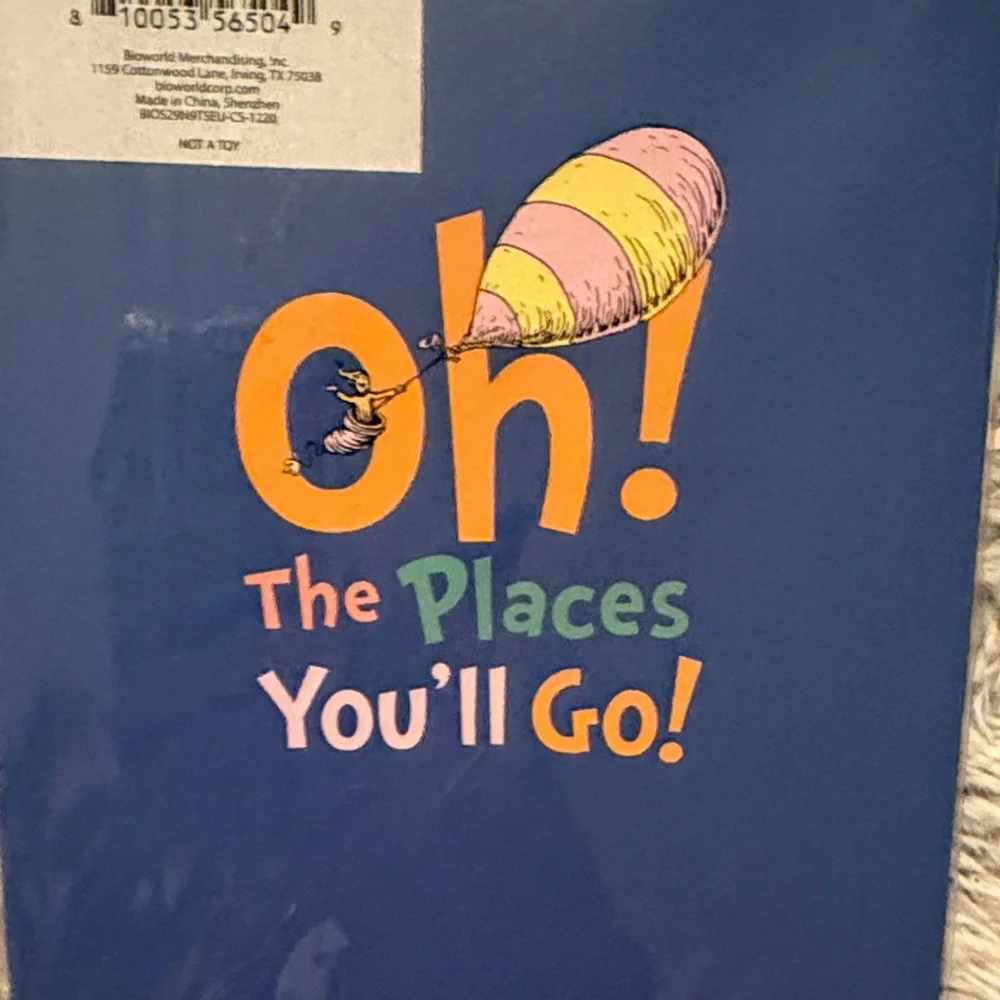Colorful Dr. Seuss Notebook There is Fun to Be Done